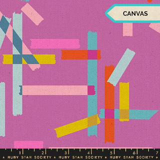 Heliotrope Washi Tape (Canvas) // Washi Plus by Ruby Star Society (1/4 yard) - Emmaline Bags Inc. - Fabric