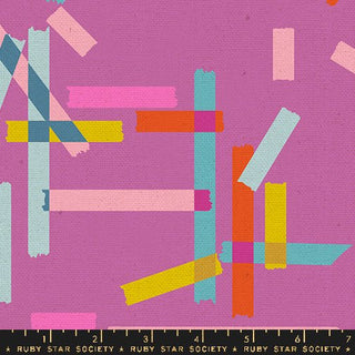 Heliotrope Washi Tape (Canvas) // Washi Plus by Ruby Star Society (1/4 yard) - Emmaline Bags Inc. - Fabric