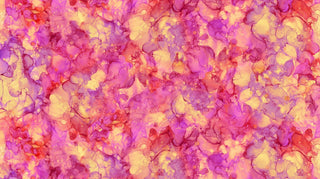 Hibiscus// Fluidity (1/4 yard) - Emmaline Bags Inc.