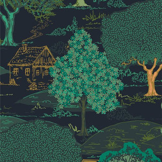 Hillside Cottage // Abode by AGF - (1/4 yard) - Emmaline Bags Inc.