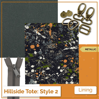 Hillside Tote - Complete Bag Making Kit - Emmaline Bags Inc.