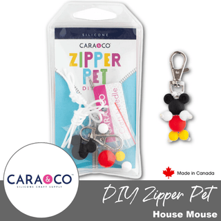 House Mouse | DIY Zipper Pet Kit - Emmaline Bags Inc. - Sewing Supplies & Notions