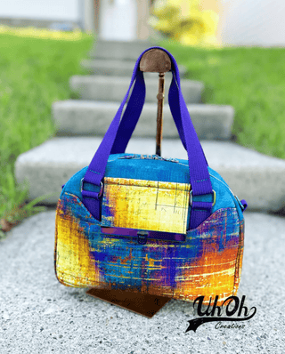 Howie Bowler Bag by UhOh Creations (Printed Paper Pattern) - Emmaline Bags Inc.