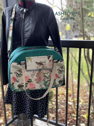 Howie Bowler Bag by UhOh Creations (Printed Paper Pattern) - Emmaline Bags Inc.