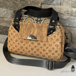 Howie Bowler Bag by UhOh Creations (Printed Paper Pattern) - Emmaline Bags Inc.