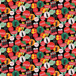 Icons // Coca - Cola for Northcott (1/4 yard) - Emmaline Bags Inc. - Fabric