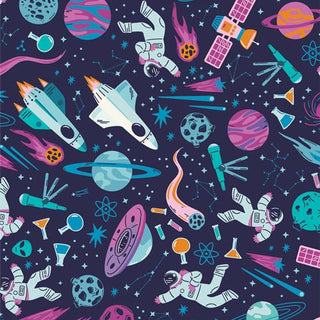 Intergalactic // Rocket Science for Art Gallery Fabrics - (1/4 yard) - Emmaline Bags Inc. - Fabric