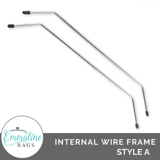 Internal Wire Frames - Style A (1 Pair) - Emmaline Bags Inc.