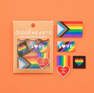 Iron-On Labels | Pride Rainbow Multipack - Emmaline Bags Inc.-Sewing Supplies & Notions