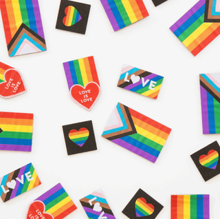 Iron-On Labels | Pride Rainbow Multipack - Emmaline Bags Inc.-Sewing Supplies & Notions