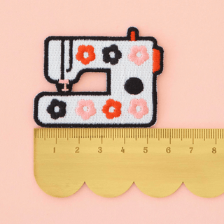 Iron - On Patch: Daisy Sewing Machine - Emmaline Bags Inc.