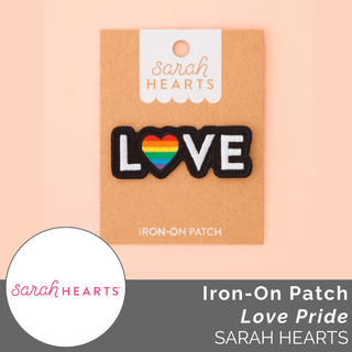 Iron - On Patch: Love Pride - Emmaline Bags Inc.