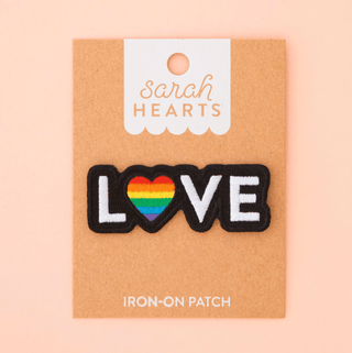 Iron - On Patch: Love Pride - Emmaline Bags Inc.