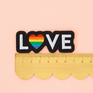 Iron - On Patch: Love Pride - Emmaline Bags Inc.