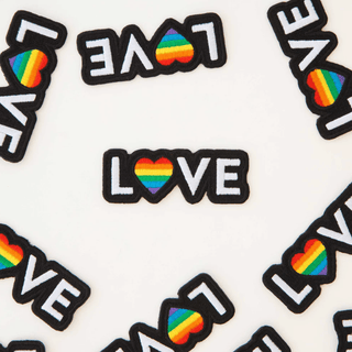 Iron - On Patch: Love Pride - Emmaline Bags Inc.