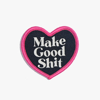 Iron - On Patch: 'Make Good Sh*t' | KATM - Emmaline Bags Inc. - Sewing Supplies & Notions