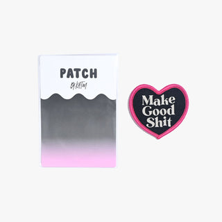 Iron - On Patch: 'Make Good Sh*t' | KATM - Emmaline Bags Inc. - Sewing Supplies & Notions