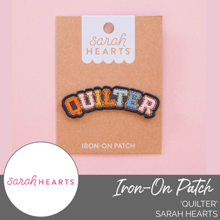 Iron-On Patch | 'Quilter' - Emmaline Bags Inc.-Sewing Supplies & Notions