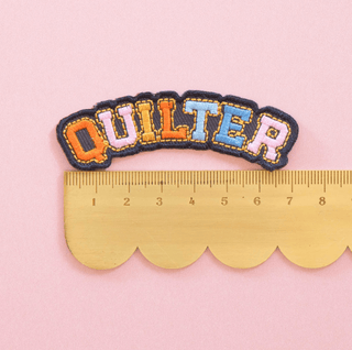 Iron-On Patch | 'Quilter' - Emmaline Bags Inc.-Sewing Supplies & Notions