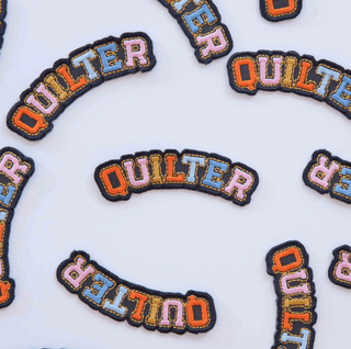 Iron-On Patch | 'Quilter' - Emmaline Bags Inc.-Sewing Supplies & Notions