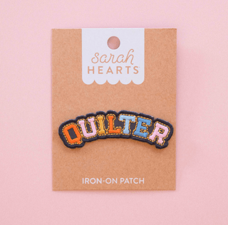 Iron-On Patch | 'Quilter' - Emmaline Bags Inc.-Sewing Supplies & Notions