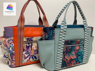 Jasper Tote Bag by UhOh Creations (Printed Paper Pattern) - Emmaline Bags Inc.-Sewing Patterns