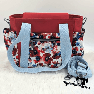 Jasper Tote Bag by UhOh Creations (Printed Paper Pattern) - Emmaline Bags Inc.-Sewing Patterns