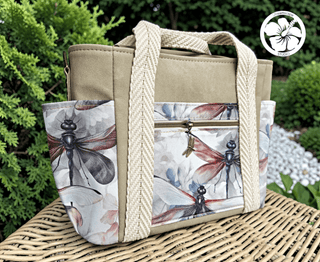 Jasper Tote Bag by UhOh Creations (Printed Paper Pattern) - Emmaline Bags Inc.-Sewing Patterns