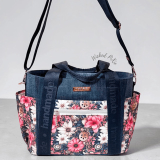 Jasper Tote Bag by UhOh Creations (Printed Paper Pattern) - Emmaline Bags Inc.-Sewing Patterns