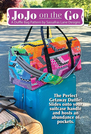 JoJo on the Go Duffle Bag by Sassafras Lane Designs - Emmaline Bags Inc.