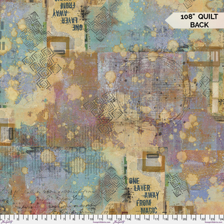 Kaleidoscope (Quilt Back 108") | One Layer Away by Seth Apter (¼ Yard) - Emmaline Bags Inc.-Fabric
