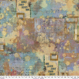 Kaleidoscope (Quilt Back 108") | One Layer Away by Seth Apter (¼ Yard) - Emmaline Bags Inc.-Fabric