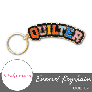 Keychain: 'Quilter' - Emmaline Bags Inc. - Sewing Supplies & Notions