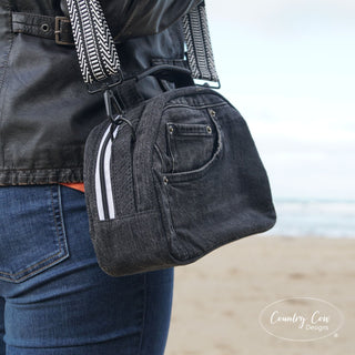 Konin Bowler Purse by Country Cow Designs (Printed Paper Book Pattern) - Emmaline Bags Inc. - Sewing Patterns