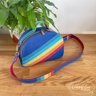 Konin Bowler Purse by Country Cow Designs (Printed Paper Book Pattern) - Emmaline Bags Inc. - Sewing Patterns