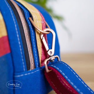 Konin Bowler Purse by Country Cow Designs (Printed Paper Book Pattern) - Emmaline Bags Inc. - Sewing Patterns