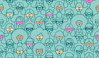 Lagoon Shine Girl, Shine | Poolside Too by Ruby Star Society (¼ Yard) - Emmaline Bags Inc. - Fabric