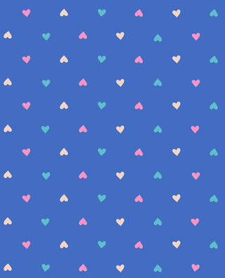 Lapis Hearts // Best Day Ever by Ruby Star Society (1/4 yard) - Emmaline Bags Inc. - Fabric