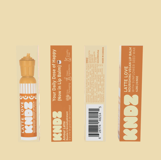 Latte Love Vegan Lip Balm | KNDZ - Emmaline Bags Inc.-Sewing Supplies & Notions