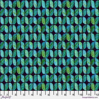 Leaded Glass - Palm // Mosaic for Free Spirit (1/4 yard) - Emmaline Bags Inc.