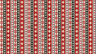 Leaf Stripe // Canadian Classics 3 for Northcott (1/4 yard) - Emmaline Bags Inc. - Fabric