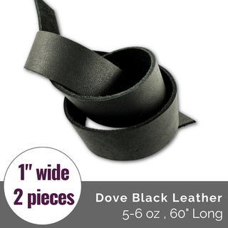 Leather Strapping: (4 - 6oz) - (2/pack) - Emmaline Bags Inc. - Straps & Handles