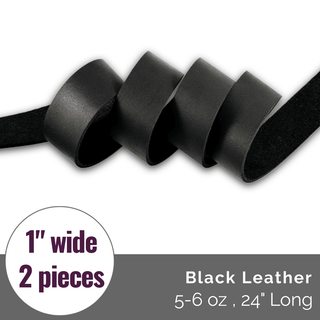 Leather Strapping: (4-6oz) - (2/pack) - Emmaline Bags Inc.-Straps & Handles