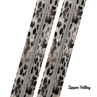 Leopard | Nylon Coil Zipper | Size 5 (3 Yards) - Emmaline Bags Inc. - Bag Zippers