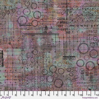 Lilac Overlay | One Layer Away by Seth Apter (¼ Yard) - Emmaline Bags Inc.-Fabric