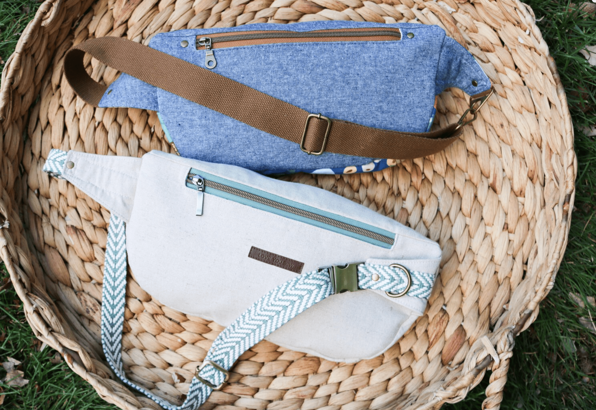 lululemon belt bag sewing pattern Linda Belt Bag by Love You Sew (Printed Paper Pattern)