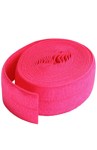 Lipstick | Fold Over Elastic | ¾" (20 mm) (2 Yard Package) - Emmaline Bags Inc.-Sewing Supplies & Notions