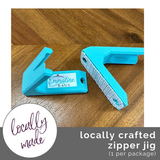 Locally Crafted Zipper Jig - Emmaline Bags Inc.