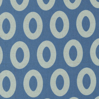 Loop Geometric Dots // Urban Whisper Mochi Linen by Zen Chic (1/4 yard) - Emmaline Bags Inc. - Fabric