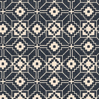 Love & Lore Bleu // Abode by AGF - (1/4 yard) - Emmaline Bags Inc.